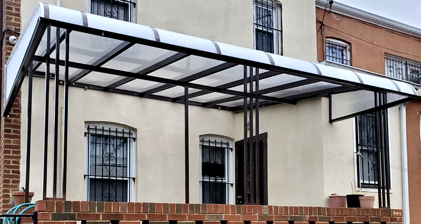 Clear Zorox Awning